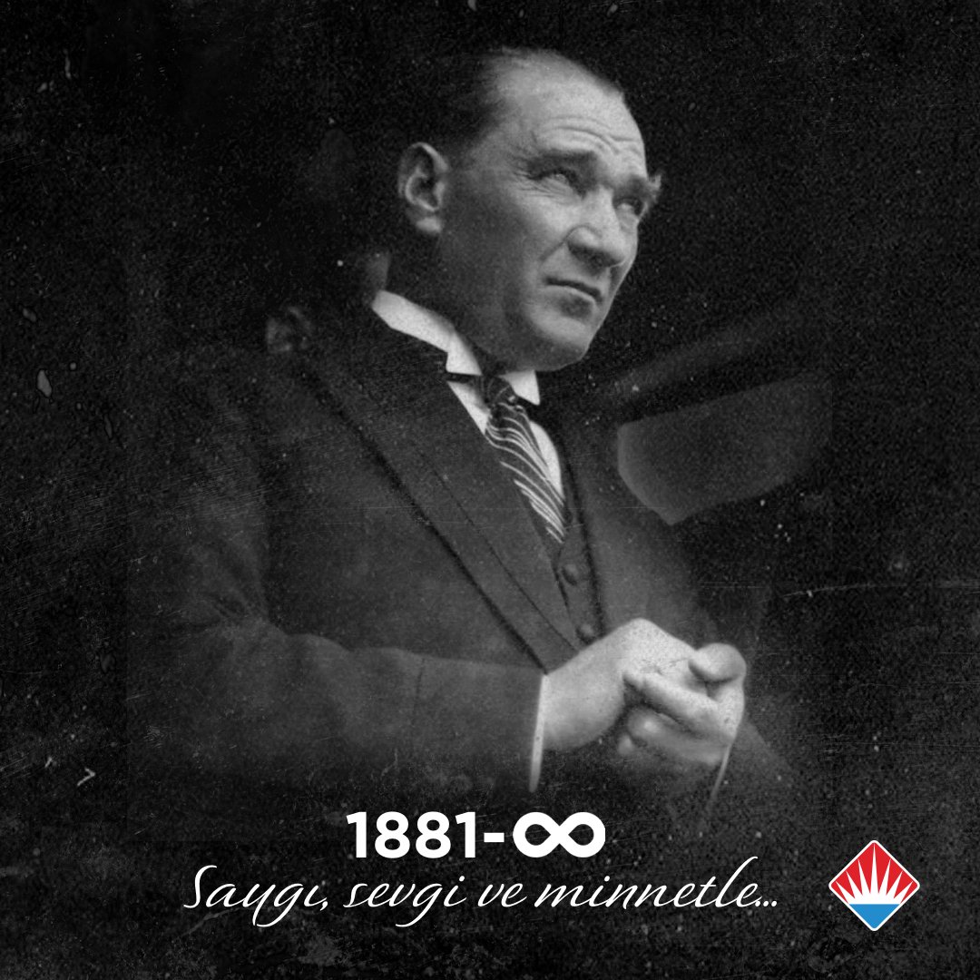 bk_atakenttema's tweet photo. Cumhuriyetimizin kurucusu, bağımsızlığımızın mimarı Ulu Önder Mustafa Kemal Atatürk’ü vefatının 84. yıl dönümünde minnetle anıyoruz.

#bahçeşehirkoleji
#10kasım https://t.co/TVLE8QuOGN
