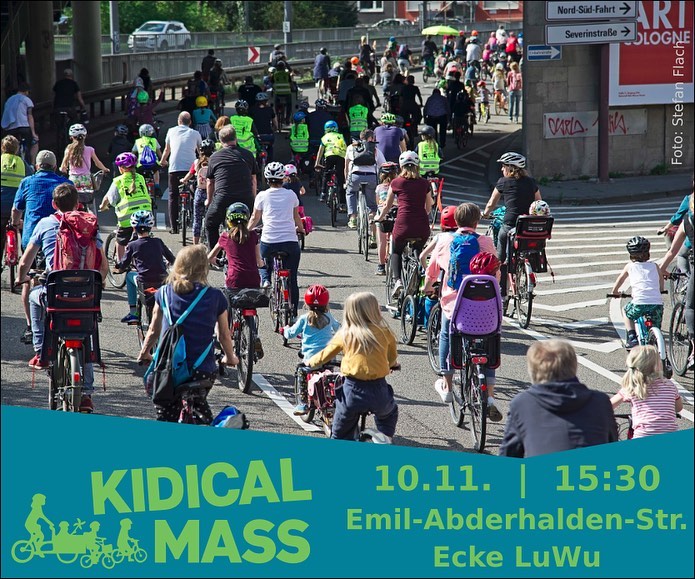 Ein voller Erfolg war die #kidicalmass in Halle in den letzten Monaten 🥳 
Begleitet von ihren Eltern konnten viele Kinder schöne Touren durch die Stadt fahren 🚴‍♀️👩‍👩‍👧‍👦 Vielen Dank an alle, die mitgefahren sind ☀️

#savethedate - die nächste Kidical Mass findet übrigens morgen