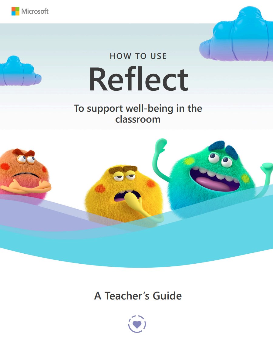 🆕 Free SEL Resource for K12 educators 🆕
Using Reflect in <a href="/MicrosoftTeams/">Microsoft Teams</a> #Microsoftedu

❤ Opening /closing activities
❤ Use of mindfulness practice
❤ Transition ideas between lessons
❤ Small group boosters
❤ Conversation starters

Grab the paper
 lnkd.in/gv9GyUzv