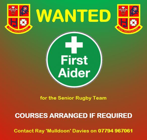 new_tredegar's tweet photo. We are desperately looking for a first aider 
Who can help us on our rebuilding process 
Massively important job for anyone who can help https://t.co/nR8ygPuVWg