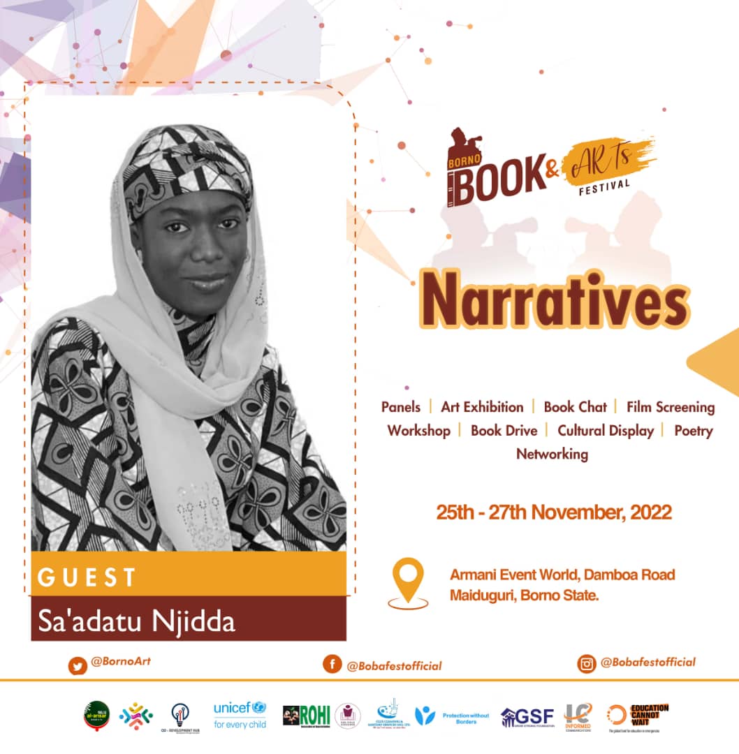 bobafest_24's tweet photo. Sa’adatu Njidda was born in the mid-1990’s is a daughter of Borno soil. She holds a Bsc in Environmental biology and is currently undergoing her Msc. in Environmental Management at the University of Maiduguri. 
👇👇👇 https://t.co/9ANykJq9iR