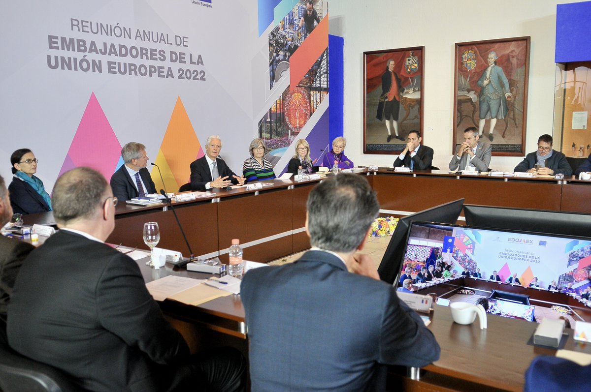 El #Edoméx representa uno de los vínculos más significativos entre la Unión Europea y nuestro país. Nuestras actividades comerciales conjuntas tienen un valor anual de casi 4,700 millones de dólares.