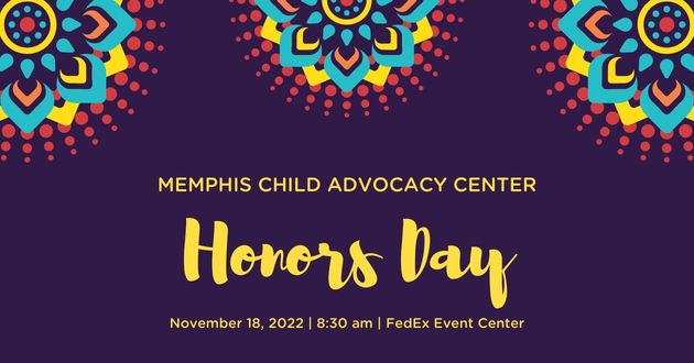 Every year at Honors Day, we honor our heroes: our committed team members, dedicated volunteers, and community advocates who work to safeguard our community's most vulnerable kids. Our Honors Day breakfast is November 18 at the FedEx Event Center. MemphisCAC.org/honorsday
