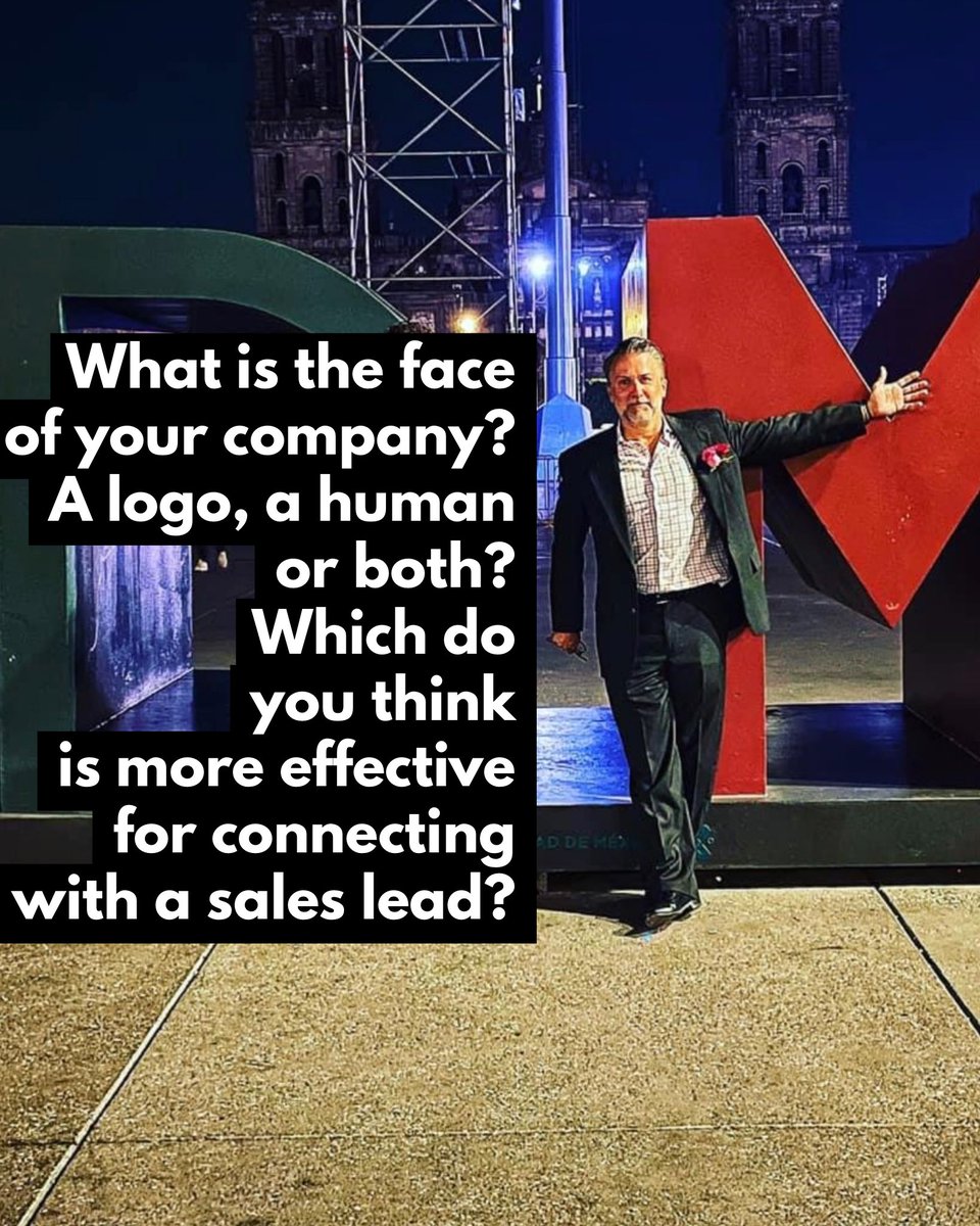 knoxkeith's tweet photo. #WedMarketingWisdom … Food for thought …

What is the face of your company? A logo, a human or both?

Which do you think is more effective for connecting with a sales lead? 

#H2H #Sales #Marketing #logo #faceofcompany #human #connection https://t.co/NRTBgqy9Rw