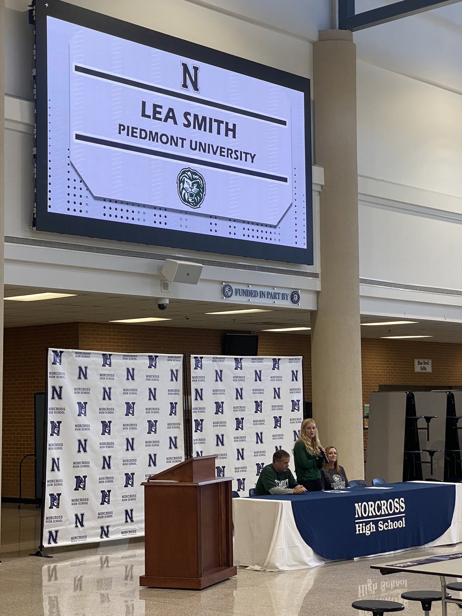 Congratulations to <a href="/lasmith_34/">Lea Smith</a> for signing today to continue her academic and softball career <a href="/PiedmontSB/">Piedmont Lions Softball</a> !!