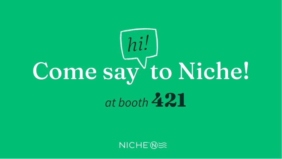 Are you packed and ready for <a href="/AACRAO/">AACRAO</a>'s Strategic Enrollment Management (#SEM2022) Conference next week? Stop by booth 421 to chat with <a href="/ladycatie/">Catie</a>, Dave Bryant, and Drew Miller!