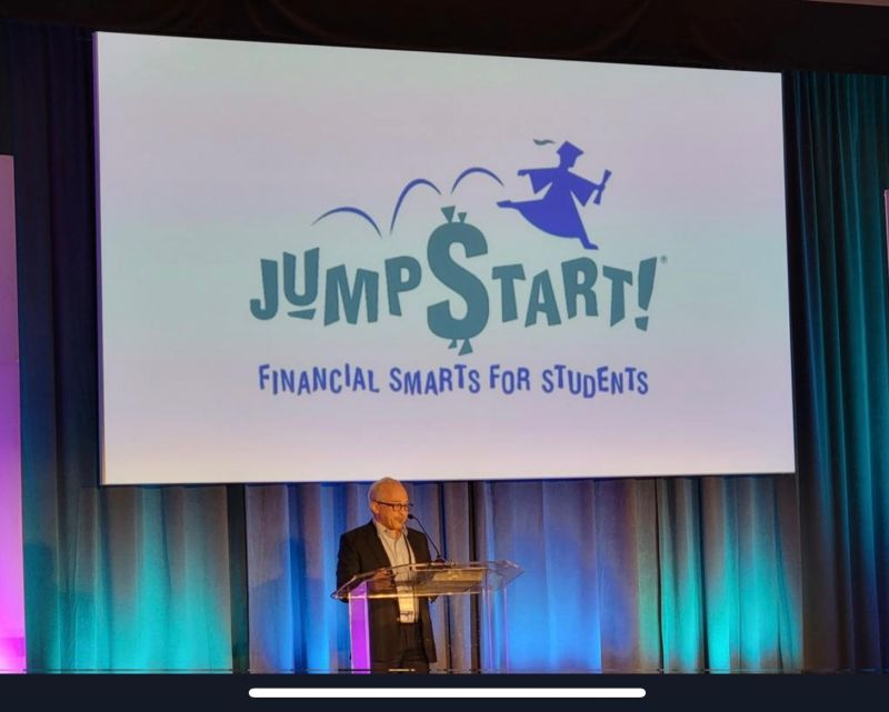larryglazer's tweet photo. "Inflation is simply this... too much money chasing too few goods." It was such an honor to speak at the 13th annual Jump$tart Coalition for Personal Financial Literacy National Educator Conference in Atlanta. #JumpstartNEC #Checkyourschool #FinancialSmartsForStudents https://t.co/TNDbpP8jtx