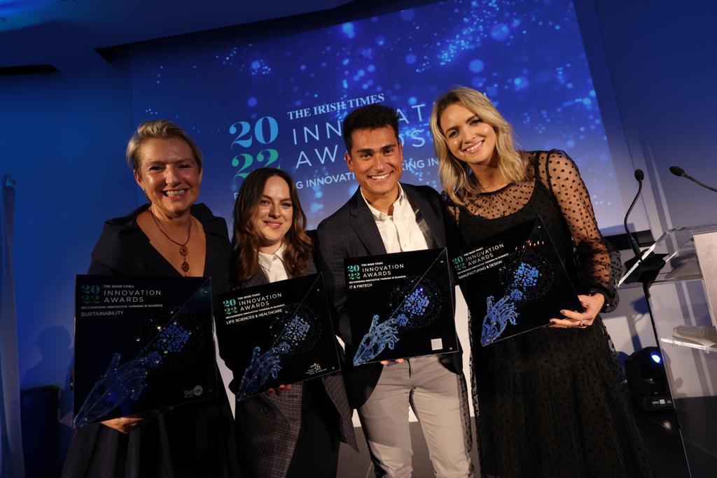 Congratulations to our winners so far..
Life and Healthcare -  <a href="/teleatherapy/">Telea</a>
IT and Fintech - <a href="/ProtexAI/">Protex AI</a>           Manufacturing and Design - <a href="/holotoyz/">HoloToyz</a> 
Sustainability Award - <a href="/FuturePlanetHQ/">Future Planet</a>
 #ITInnovationAwards