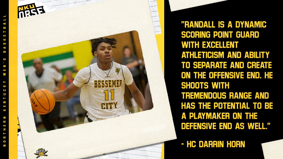 .<a href="/Darrin_Horn/">Darrin Horn</a> on <a href="/rockstarrandyy/">Randall Pettus</a> ⬇️

<a href="/NKUNorse/">Northern Kentucky Athletics</a> | #NorseUp