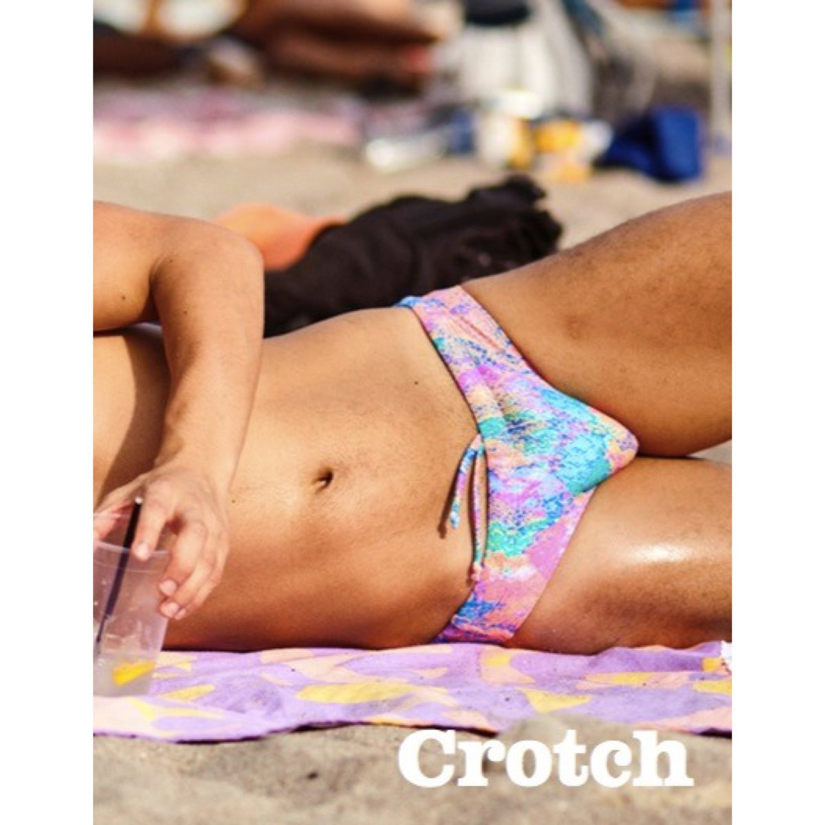 Issue 9. OUT NOW for pre-order <a href="/BastianKarimX/">BastianKarimXXX</a> on the beach in #sitges #barcelona crotchmagazine.com/shop (it’s a wrap-around)!