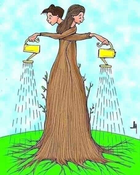 العطاء المتبادل حتماً سيؤدي للاستمرارية ♥️