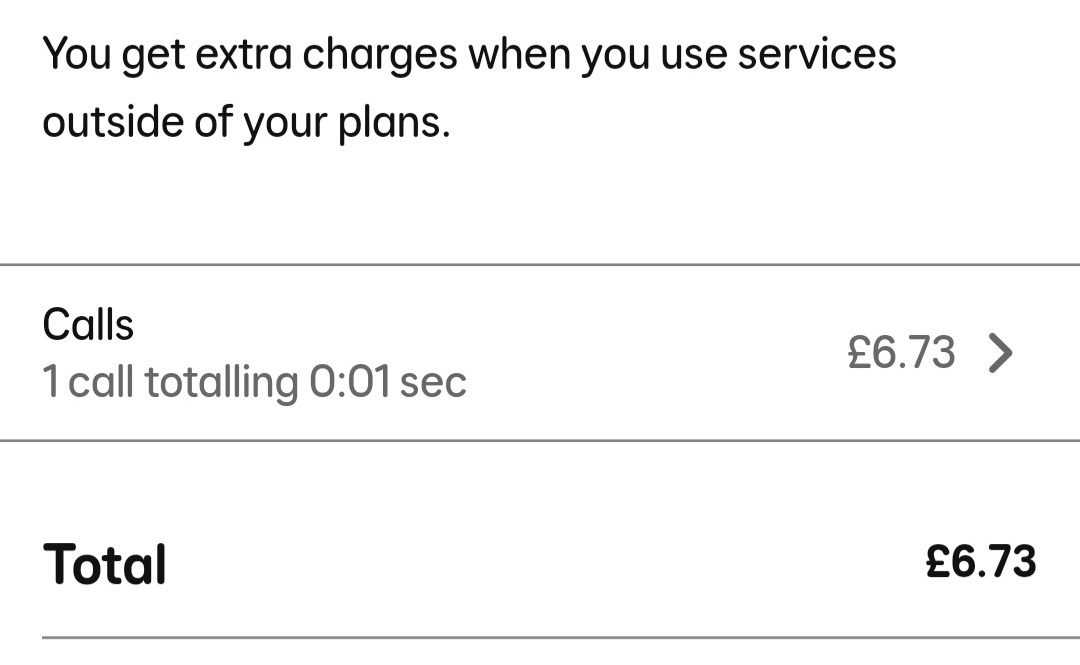 Diamond_Darling's tweet photo. @Derbyshireboy64 Check your phone bill, I'm on EE and this happened when I called Evri  yes that's correct 0.01 seconds https://t.co/ebHGkx4NEb