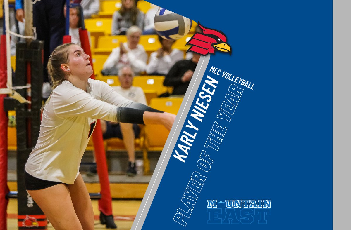 Congratulations to the MEC Volleyball Player of the Year - Karly Niesen from Wheeling University
