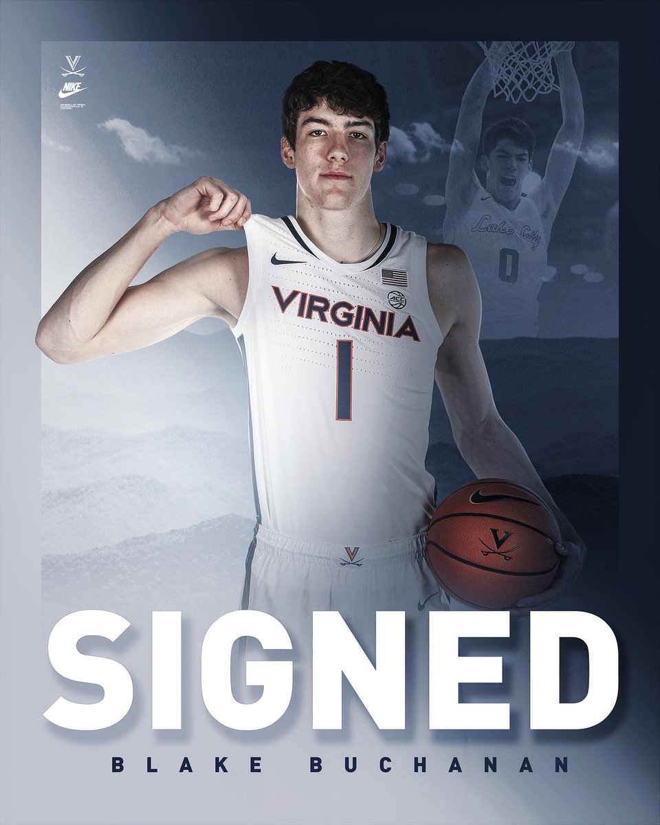 UVAMensHoops's tweet photo. Welcome to Grounds @blake_buchanan4! 🔸⚔️🔹 #GoHoos https://t.co/8tO78FuxbF