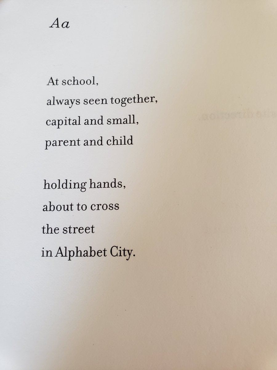 just opening "Musical Tables," the latest from Billy Collins, who said "Just as I might have trust in an abstract painter more if I knew he or she could draw a credible chicken, I have faith in poets who can go short."