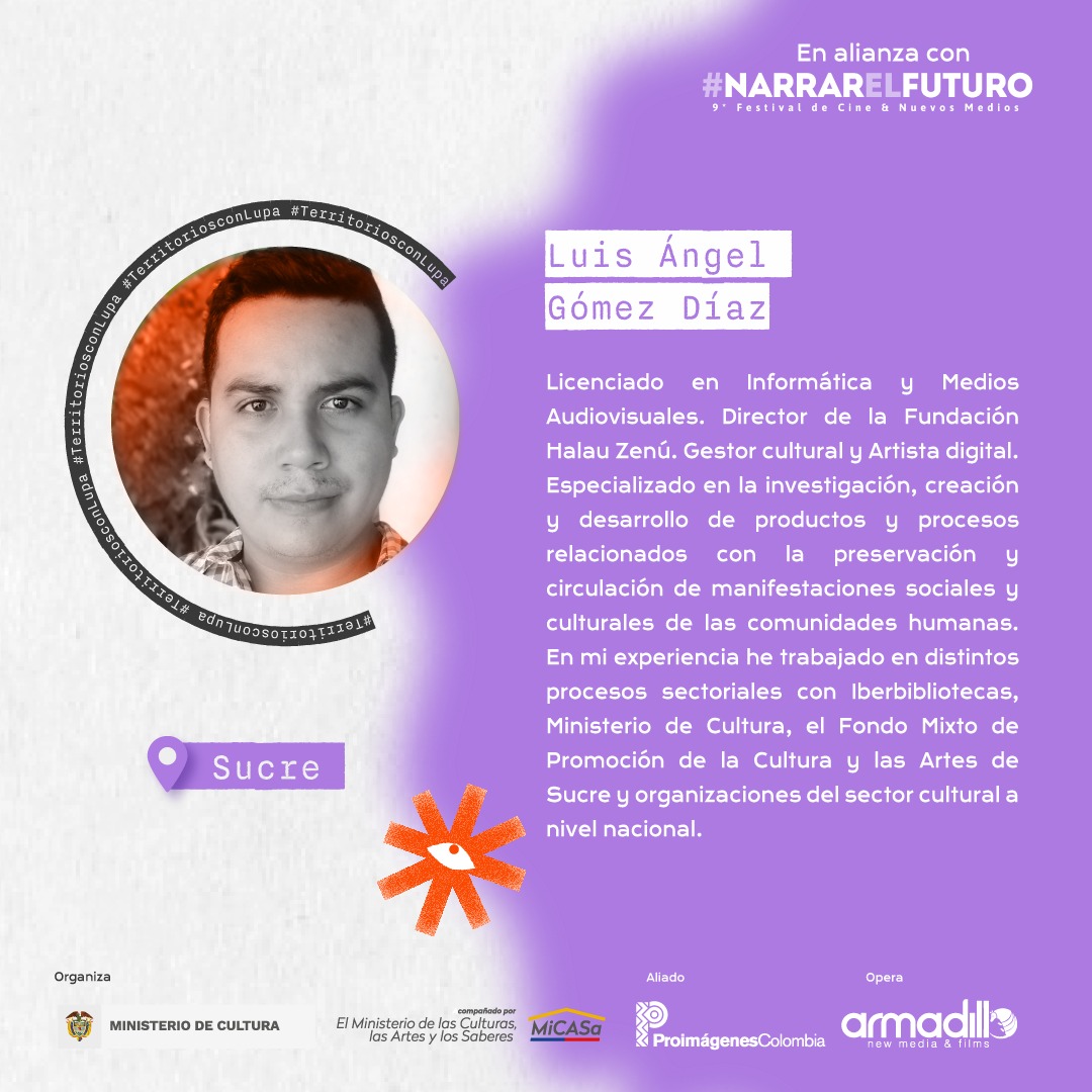 DACMI_Cultura's tweet photo. 📆Desde el 8 hasta el 12 de noviembre, serán invitados especiales de @narrarelfuturo gracias a la @DirAudiovisual de @mincultura, y tendrán la oportunidad de asistir a salas de exposición, ver las películas del festival, y participar de manera exclusiva en la #HackathonVR360. https://t.co/aKN8MLVqKU