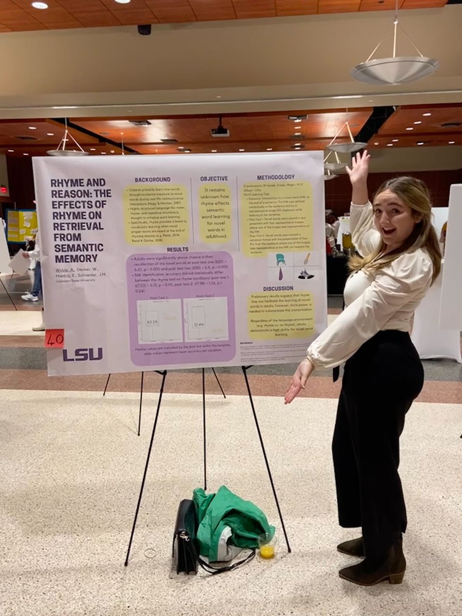 LENDlab's tweet photo. We are so proud of our 5 undergraduate research assistants for presenting their posters at the ULL conference this past weekend 🙌🏽 https://t.co/WkXHjp6QGR