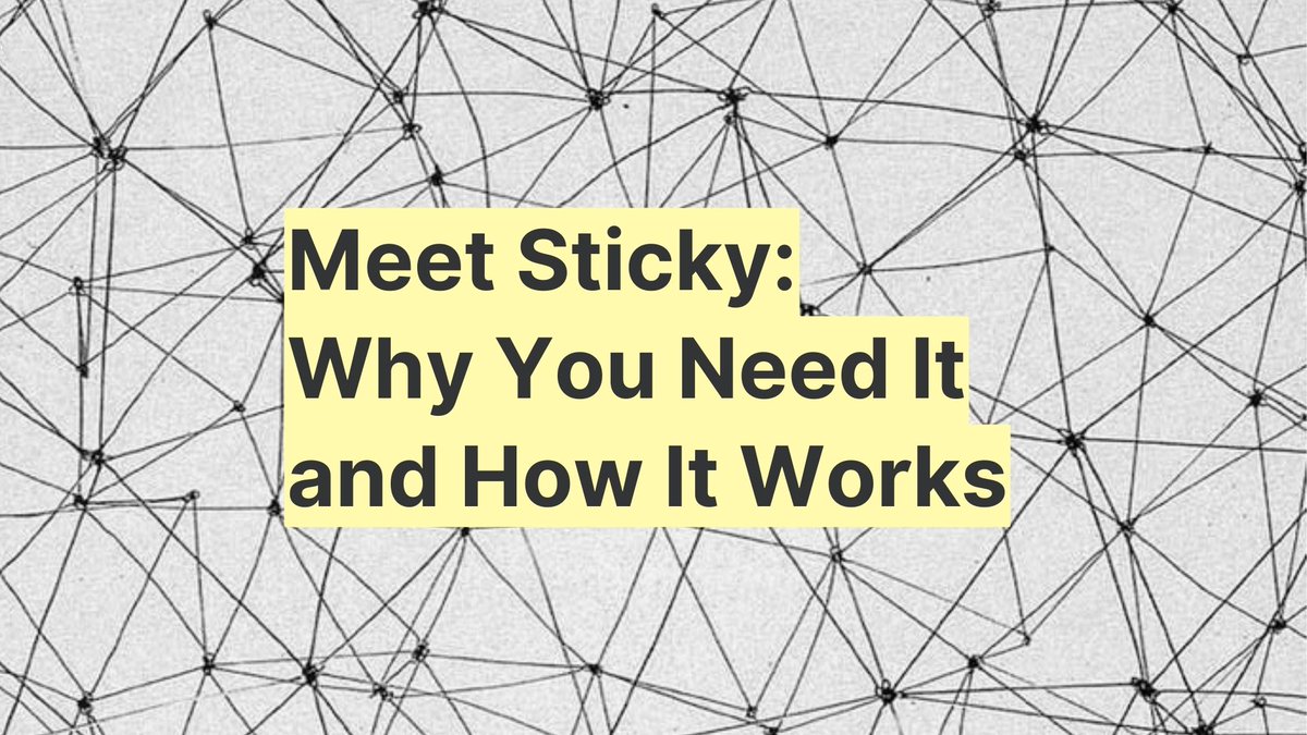 RealStickyApp's tweet image. If you're...
⚰️Dying a slow death from back-to-back meetings
🌪️Scattering info across dozens of apps, docs, and paper
👩‍💼Staying busy instead of getting the important things done.
...this is for you!
sticky.app/post/meet-stic…
#stickyapp #productivity #workflow