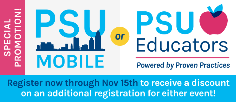 MyPowerSchool's tweet photo. We 💙 Alabama! We are offering a special promotion for our PSU events this December!

Now through 11/15, for every existing &amp; newly purchased registration, an additional person at your school can attend at a discounted rate.

Ready to register? Email us at psu@powerschool.com! https://t.co/GyXBOHYSzd