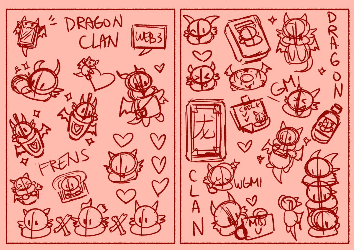 Sneak Peek Stickers👀👀 So cute! RAWR!

#NFTCommunity #NFTGiveaway