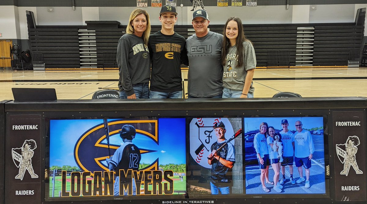 j_lenard's tweet photo. Pair of Frontenac seniors signing today.

🏐Mia Brown (Pitt State)
⚾Logan Myers (Emporia State) https://t.co/R7dAnhDrsp