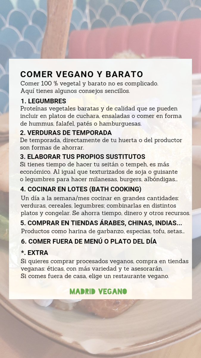Madrid Vegano Ⓜ️ tweet media