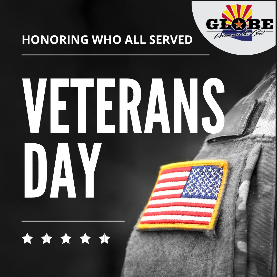 To all those who have served and are still serving, we thank you! #VeteransDay