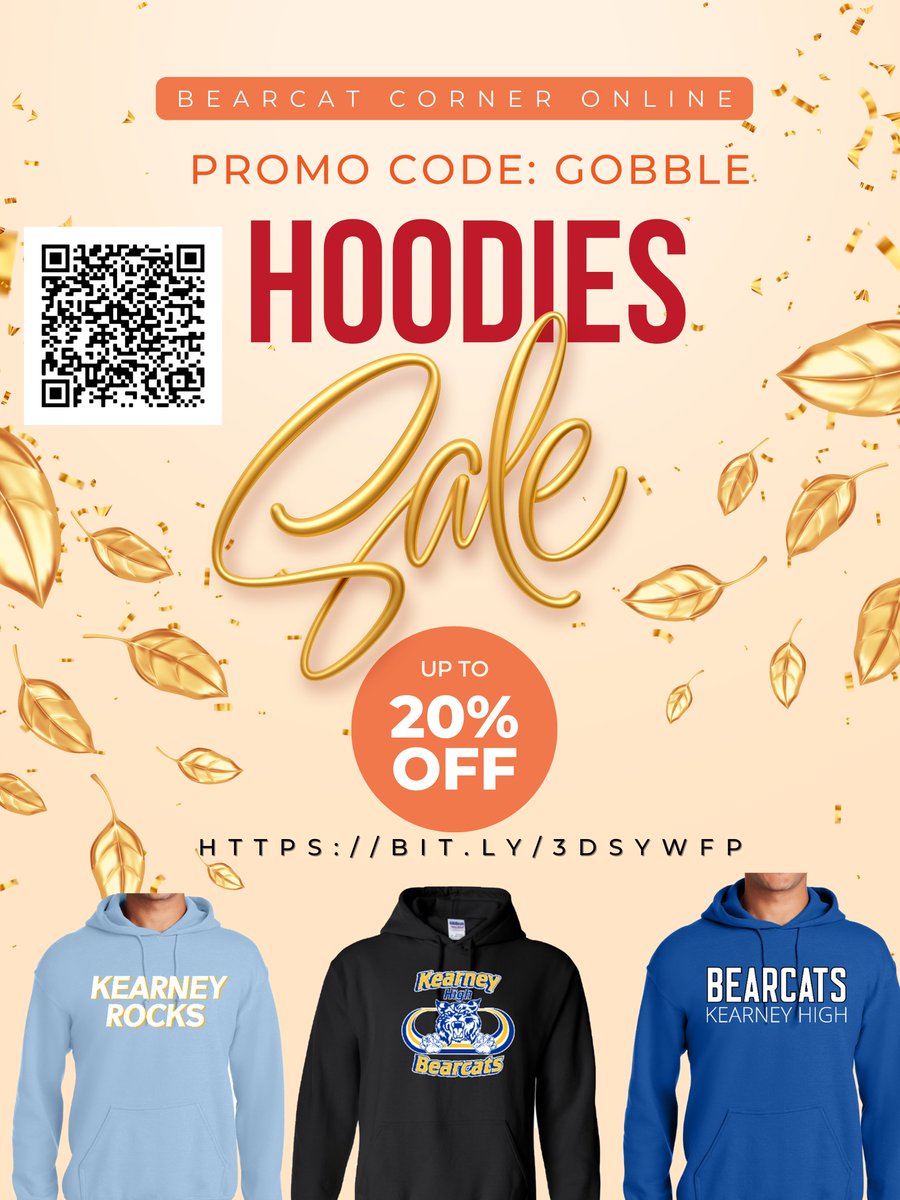 🎉Holiday Bonanza 🎉
20% off all hoodies
bit.ly/3DSywFp