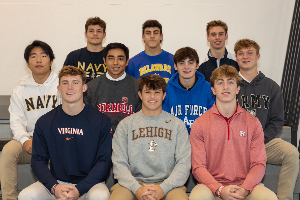 Congratulations to these Fords who signed their NLI or NLC to play D1 athletics next year #GoFords