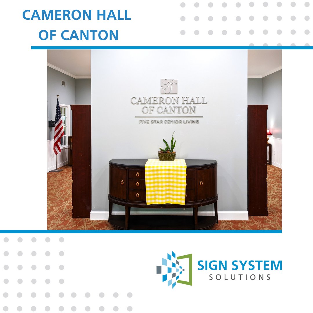 SignSystem1's tweet image. This recent collaboration for new signage at a senior living community in Canton, GA was a successful partnership. We look forward to working together again in the future. 
 buff.ly/3DXnkr8  

#designpartnership #signsystems #wayfinding #interiorsignage