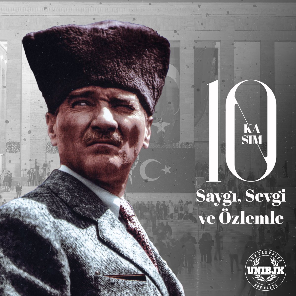 Saygı, sevgi ve özlemle…

#10Kasım