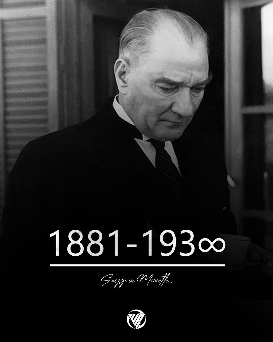 Türkiye Cumhuriyeti'ni kuran ve vizyonu ile bizlere ışık tutan Ulu Önder Mustafa Kemal Atatürk'ü saygı, sevgi ve minnetle anıyoruz.