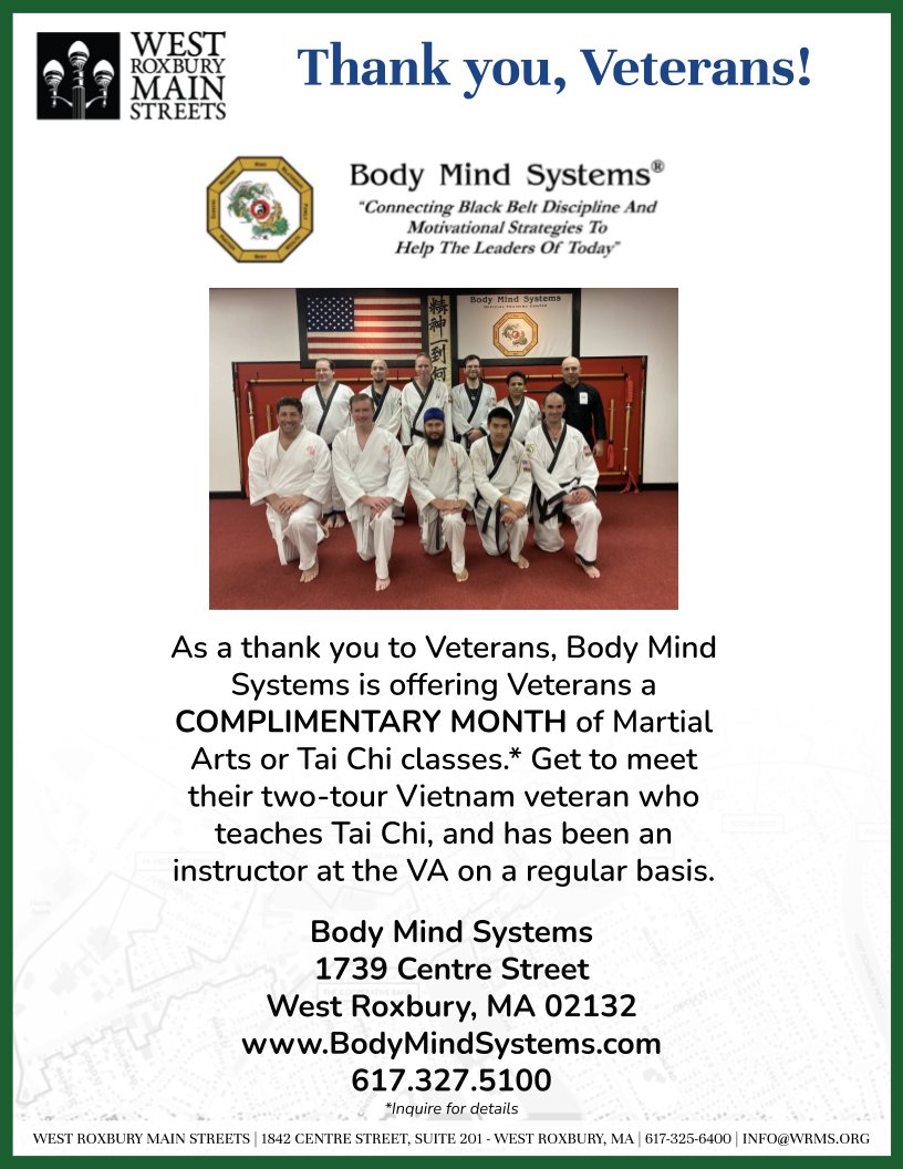 Training with Body Mind Systems is an opportunity to learn more about yourself through developing your mind and body.  A strong mind and body allow you to accomplish anything you desire;  This is why martial arts continues to be a tool to help humanity survive, grow, and thrive.