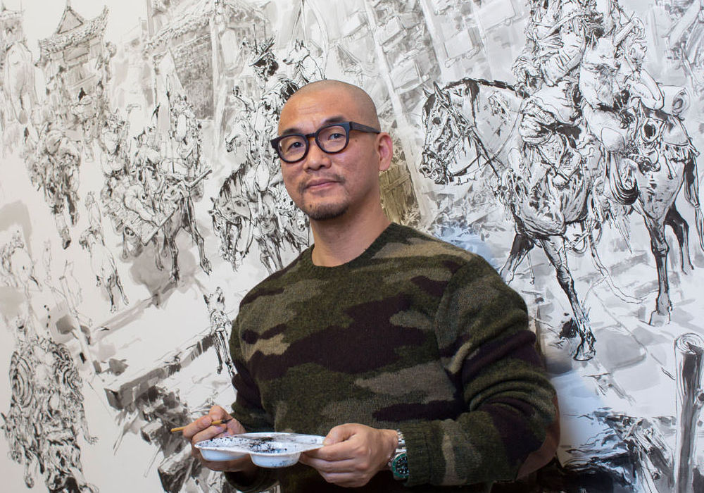 dangerfowl's tweet photo. Absolutely devastated to learn of Kim Jung Gi's passing. I have no idea how I missed it for a month, as he died in October. 
Insanely talented, mega cheeky, single-handedly got me back into art. What a loss for the world. 
Rest in peace brother. 
#superani @SuperaniArt https://t.co/N64sITlrAy
