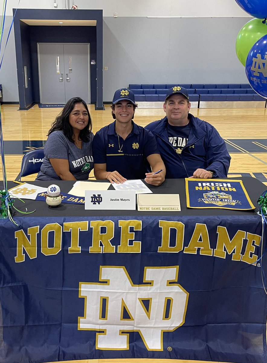 2023 Calvary Christian (Fla.) LHP Justin Mayes (<a href="/MayesJustin16/">Justin Mayes</a>) has signed with <a href="/NDBaseball/">Notre Dame Baseball</a>.