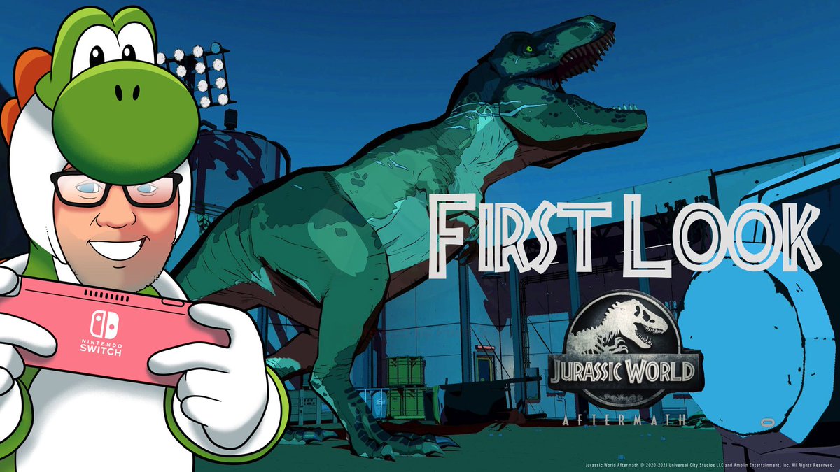 AdamRoffel's tweet photo. Spend your evening with #AdamsNintendoWorld! I have #SwitchSports with @TallicaLynn and then a first look at #JurassicWorldAftermath on #NintendoSwitch!

⏰9:30 PM #SwitchSports
📺https://t.co/sjeX3L09vH
📏1 Hour

⏰10:30 PM #JurassicWorld
📺https://t.co/d6YcmwBt15

🚨 MORE! ⬇️ https://t.co/kwT3IMH7PJ