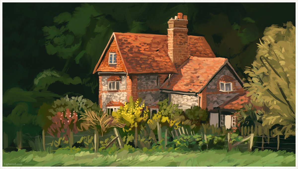 「I like to paint birds and flowers and fa」|Jenna Vincentのイラスト