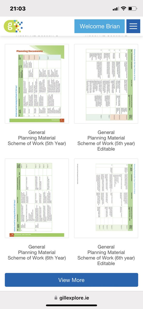 To all Pe teachers out there if your using <a href="/GillEducation/">Gill Education</a> book by <a href="/DeirCol/">Deirdre Colfer</a> and <a href="/hilaryfitzgerPE/">Hilary Fitzgerald</a> check out the online resource especially this editable scheme of work saved me hours doing up one for our department and if your not using the book then change quick your missing out