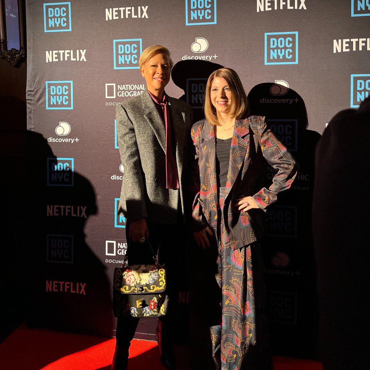 The 13th annual @docnycfest is finally here! Today, <a href="/JudgeVPratt/">Victoria Pratt</a> &amp; other guests attended the Visionaries Tribute honoring Geralyn White Dreyfous &amp; <a href="/wherzog/">Whitney Herzog</a>. Stay tuned for updates as we attend the festival &amp; prepare to announce the #MyJustice Film Award Winner! <a href="/TLewisLee/">Tonya Lewis Lee</a>