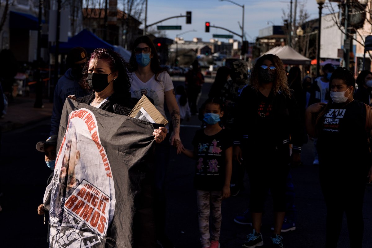 OpenVallejo's tweet photo. This includes a $5.7 million settlement to the family of #RonellFoster, an unarmed father-of-two who was shot in the back and head in 2018. It also includes $2.8 million to the family of #AngelRamos, who was unarmed and killed in his boxers, per witnesses. https://t.co/NKBmQM7xfe
