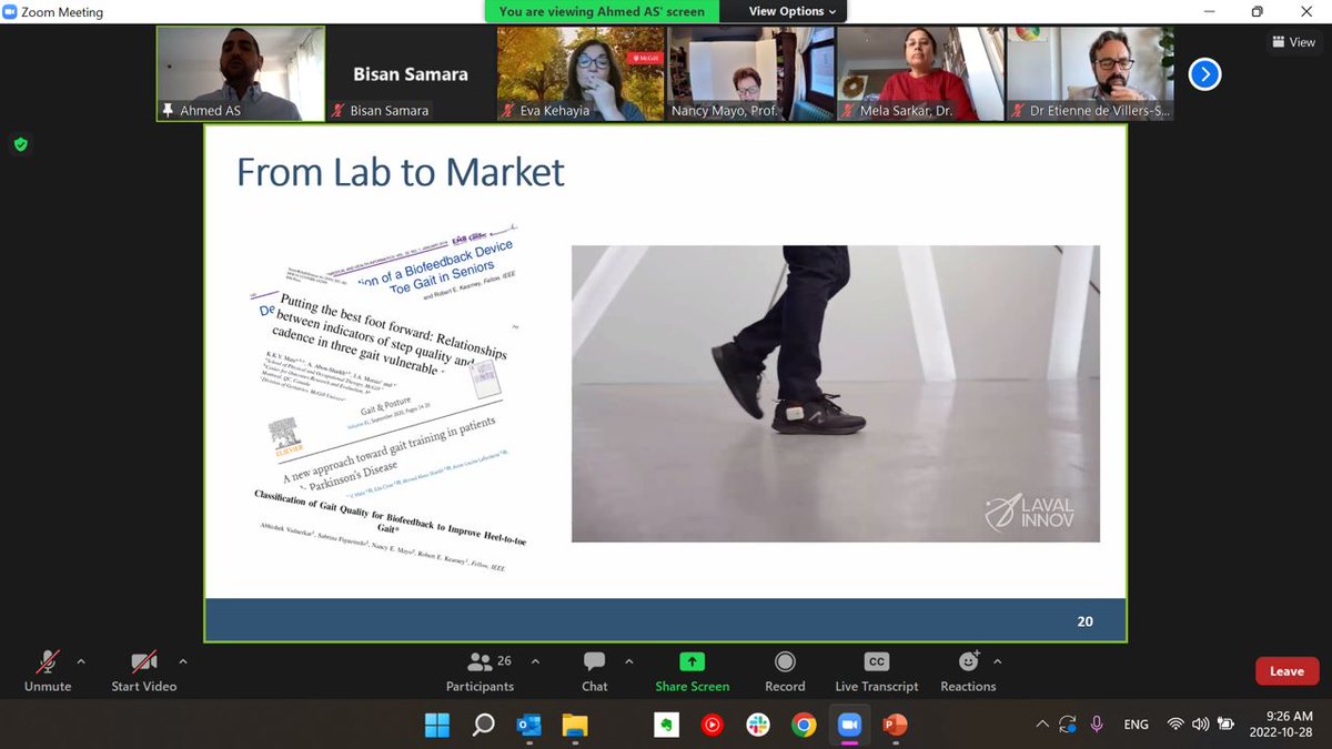 aabous2's tweet photo. I successfully defended my PhD which focuses on #technologies  to improve #walking in people with gait-vulnerabilities with the aim of of contributing methods and insights needed to develop a viable #business plan to promote the #adoption of these #technologies. #Entrepreneurship https://t.co/lCq6o7OgB6
