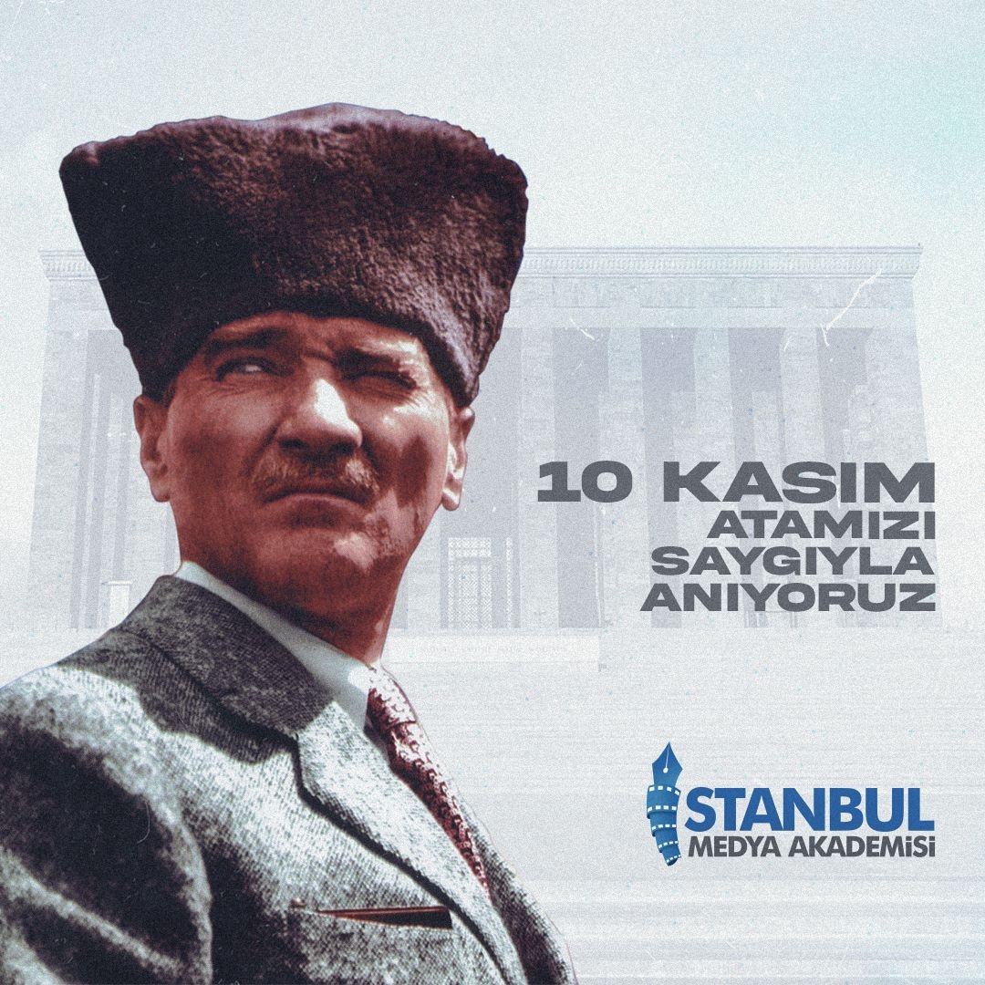 medyAkademi's tweet photo. Saygı ve minnetle anıyoruz. #10Kasim
#Atatürk https://t.co/WvkPN9ySlm