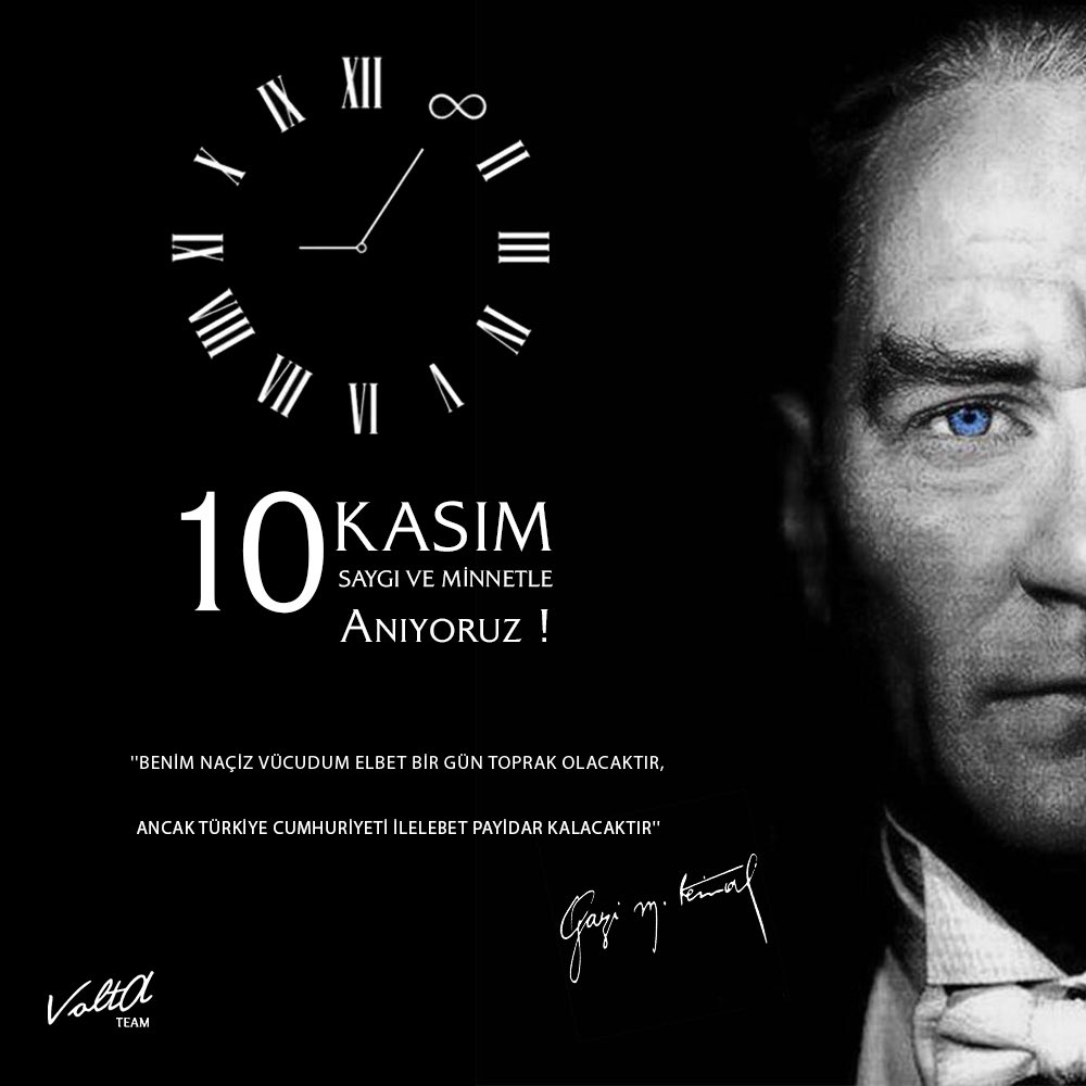 voltacar38's tweet photo. Atamızı saygıyla ve minnetle anıyoruz. https://t.co/FZ4qc43Lxk