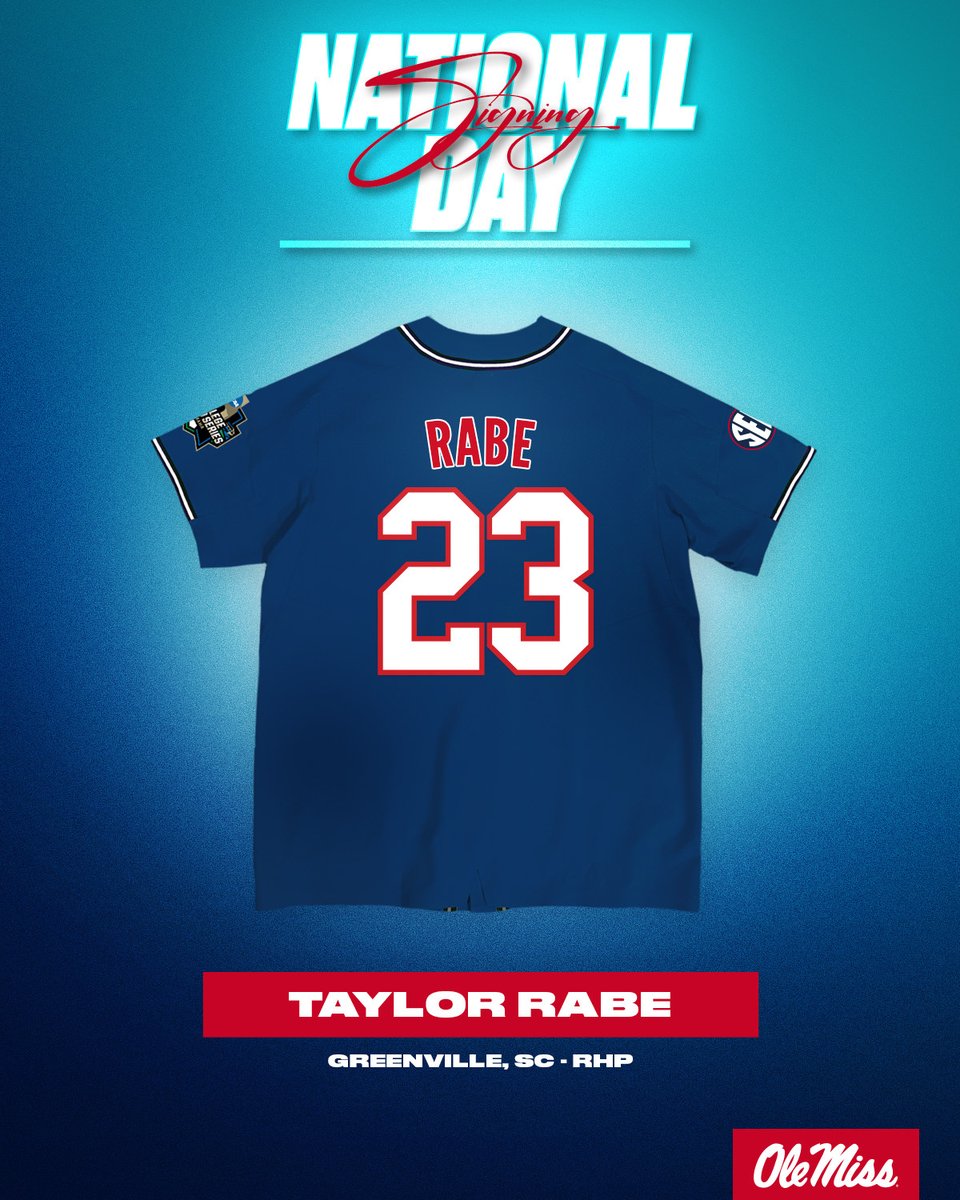 Welcome to the Rebel family Taylor Rabe!

#HottyToddy | <a href="/RabeTaylor/">Taylor Rabe</a>