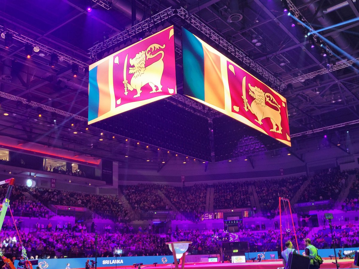 drshums's tweet image. Proud #SriLankan moment to see the national flag at the World Gymnastics Championships @WGC2022, thanks to @MilkaDeSilva1 😀