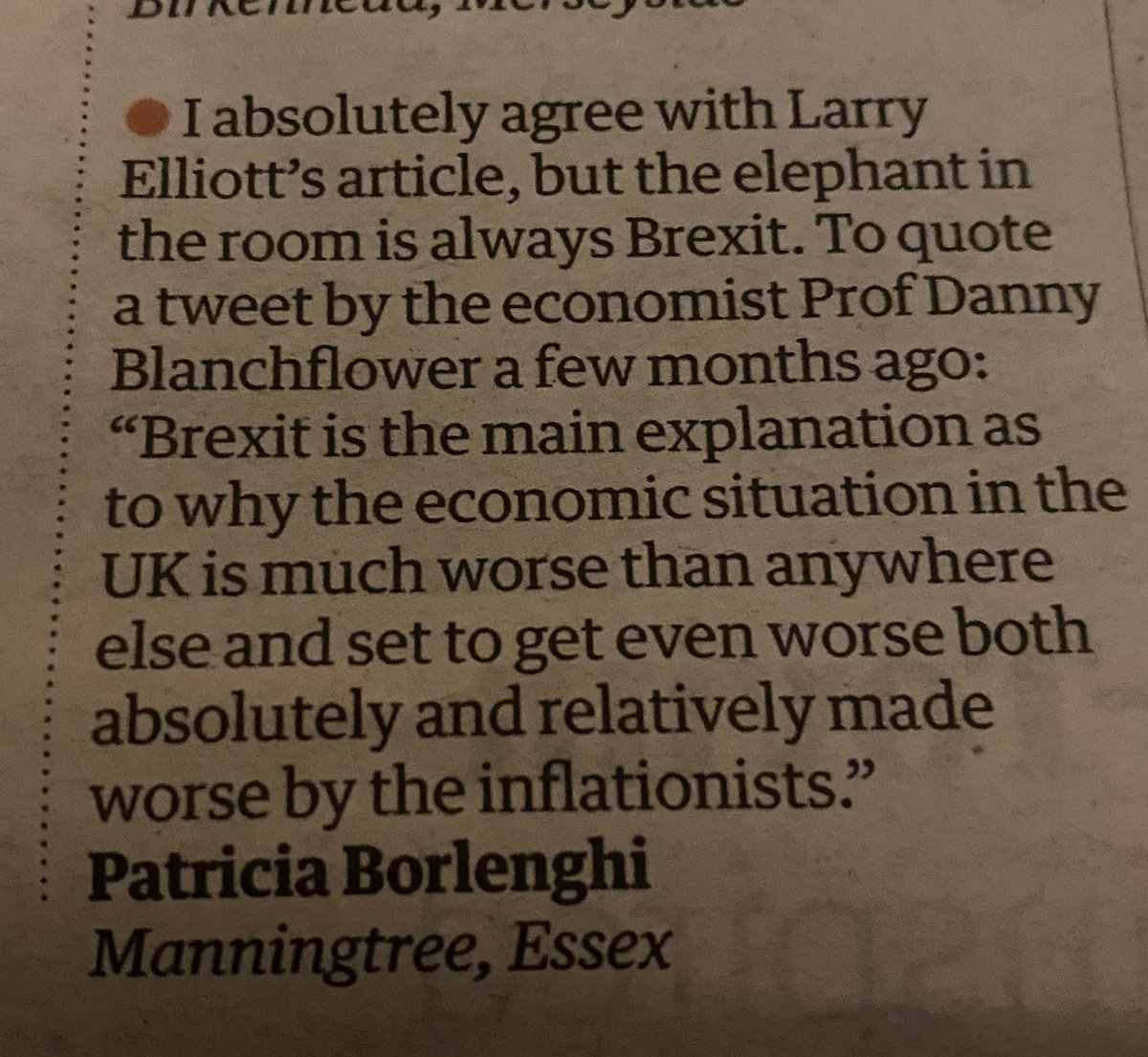 saramrayment's tweet photo. I couldn’t put it better myself! In The Guardian this week: https://t.co/vsctWOd5Sc