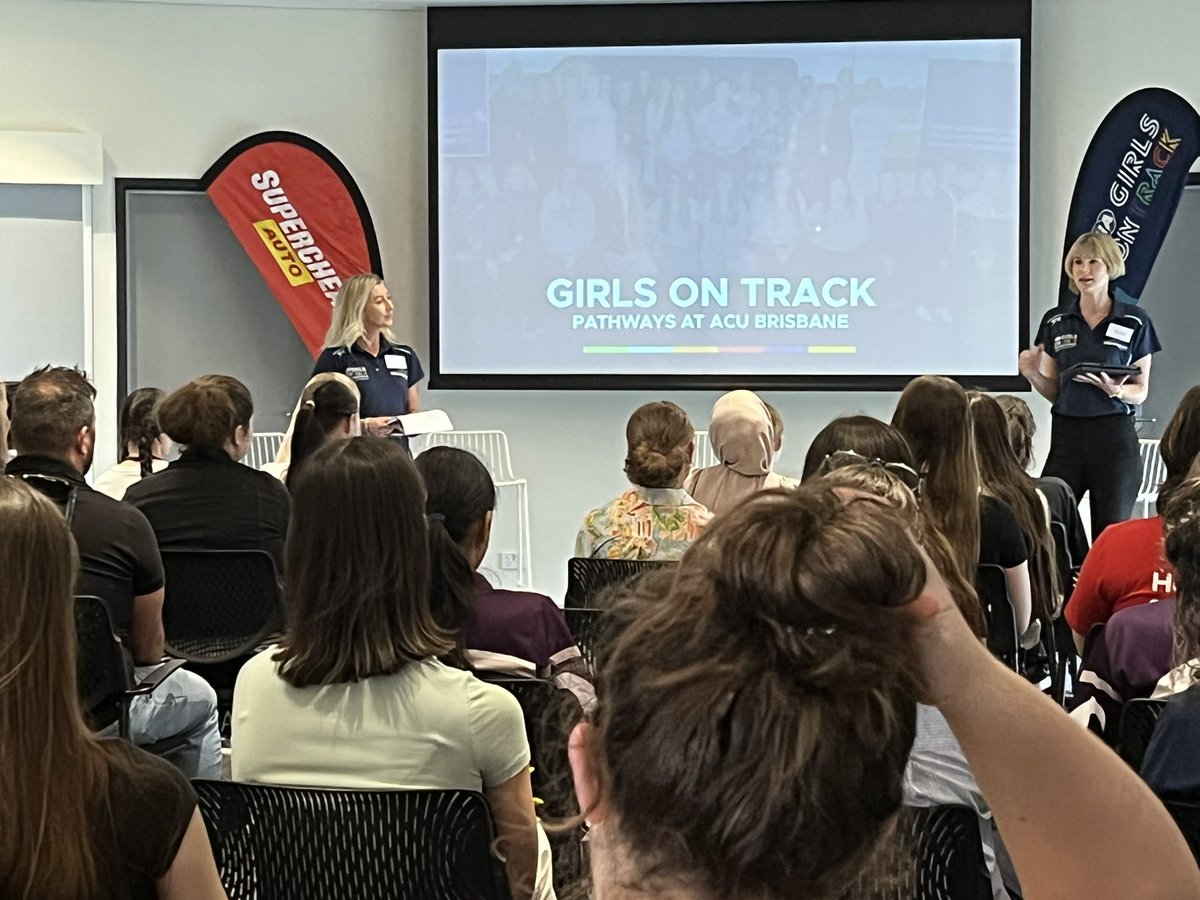 Heard from some amazing women from #girlsontrack who shared their careers in the Motorsport industry - an engineer, a physio, presenter and journalist as well as a driver. Very inspirational to the audience of female students