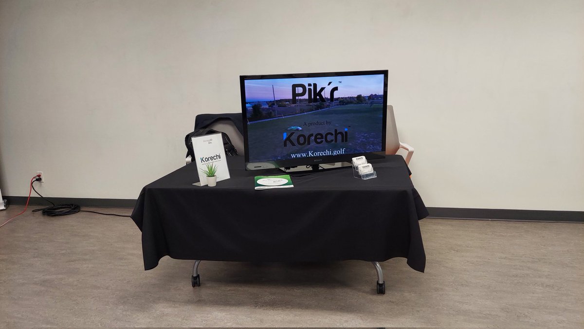 KorechiInnov's tweet photo. All set up for the #AccessIO event at the Centre for Canadian Nuclear Sustainability. https://t.co/qgqDldjFnz