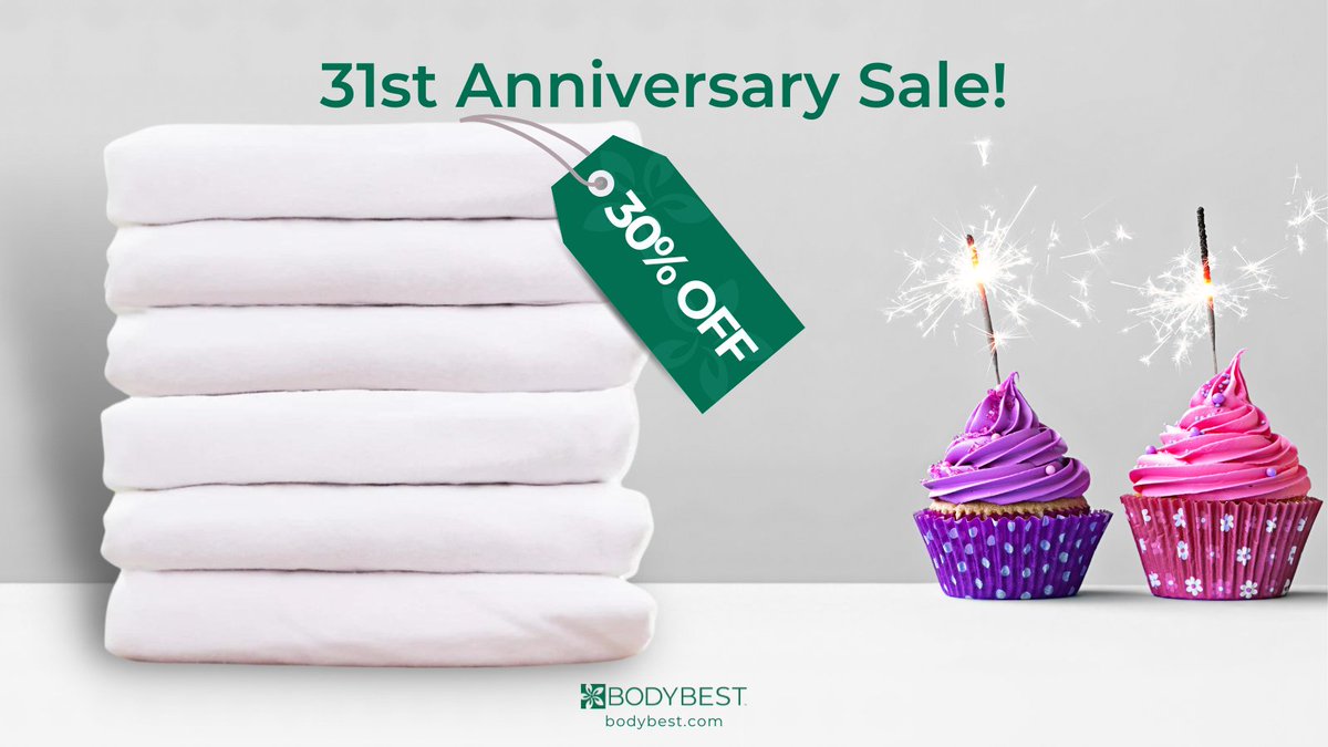 KYBodyBest's tweet photo. 🧁31st Anniversary Sale🧁is on at https://t.co/yvnS0ymLsn

Our Percale Flat Massage Table Sheets at up to 30% off!👍 White massage table sheets👍 220 thread count👍 60% cotton 40% polyester. Shop more sale items on https://t.co/xh3vhngHOt 
#bodybestca #sale #massagetablesheets https://t.co/gIJNnEYZjh