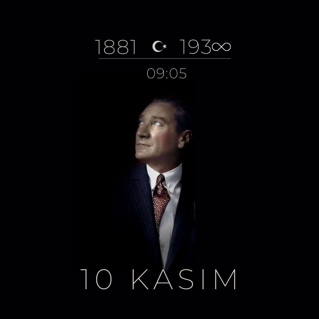 izotomi's tweet photo. "Elbet bir gün beni unutturmaya çalışanlar olacaktır ama Türk gençliği buna izin vermeyecektir." 🇹🇷
- Gazi Mustafa Kemal Atatürk 

#10kasım #10kasımatamızısaygısevgivehasretleanıyoruz #10kasim1938seninölümsüzlüğündüratam 
#atamizindeyiz https://t.co/DlSjvOCs5a